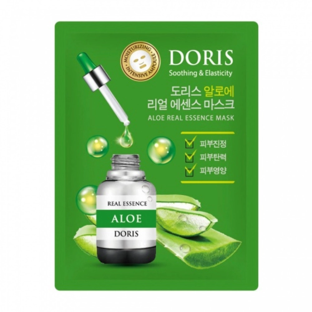 Doris, Успокаивающая тканевая маска с экстрактом алоэ